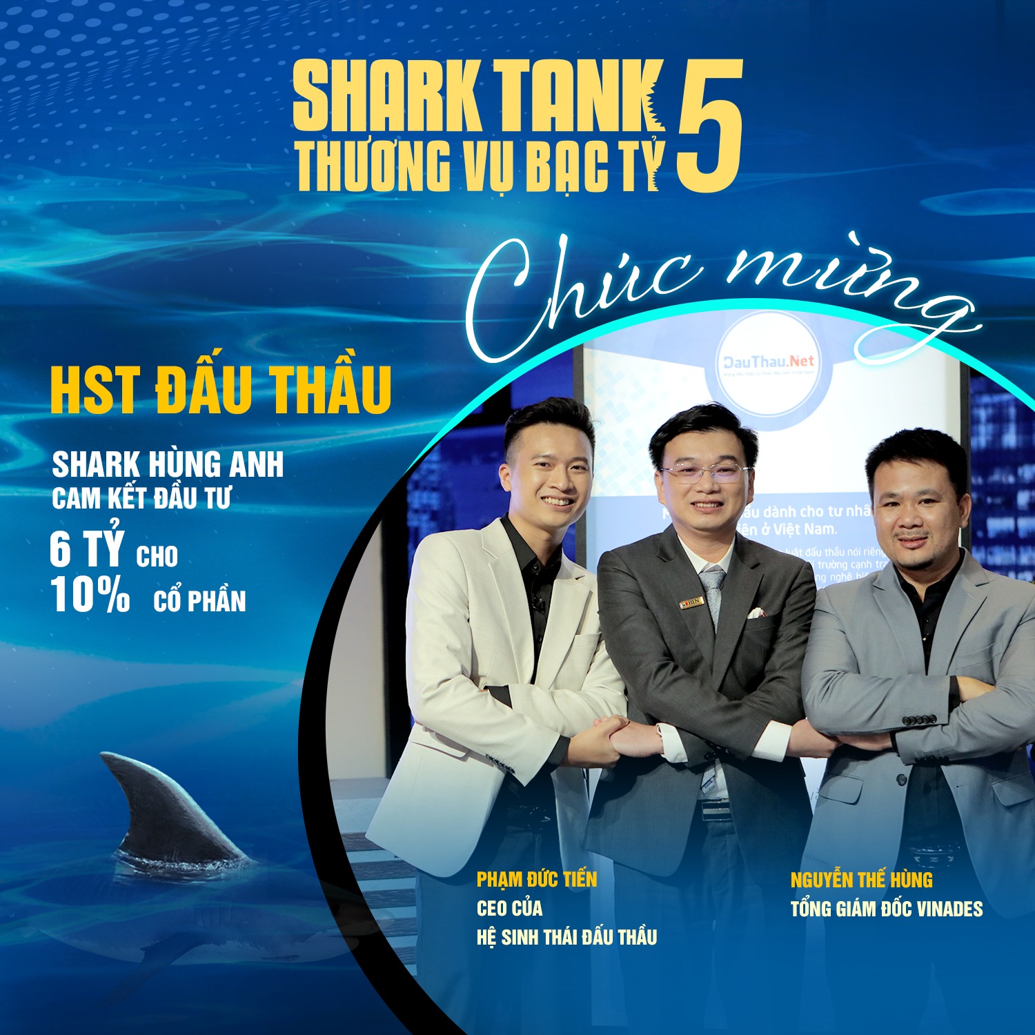 Shark Hùng Anh giành được startup cuối cùng của Thương vụ...
