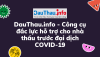 DauThau.info - Công cụ đắc lực hỗ trợ cho nhà thầu trước đại dịch COVID-19