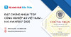 Hệ sinh thái Đấu Thầu đạt Chứng nhận Top Công nghiệp 4.0 Việt Nam - I4.0 Awards năm 2025