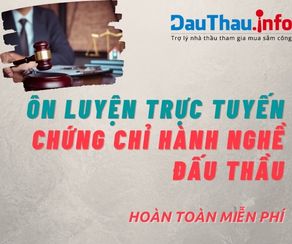 Banner phai thi trac nghiem dau thau